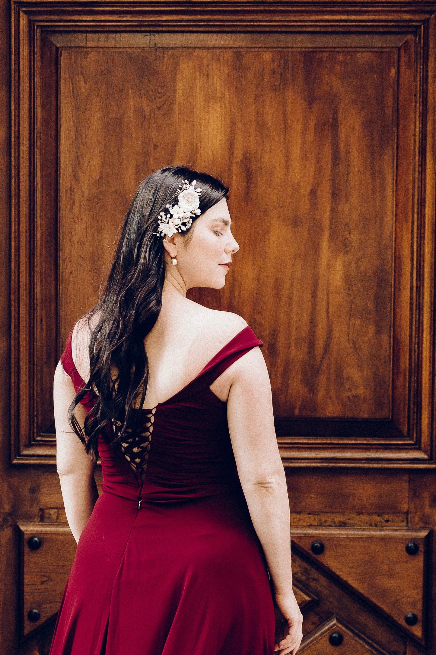 Flower Hair Comb | Hair Comb Clip | Dare and Dazzle