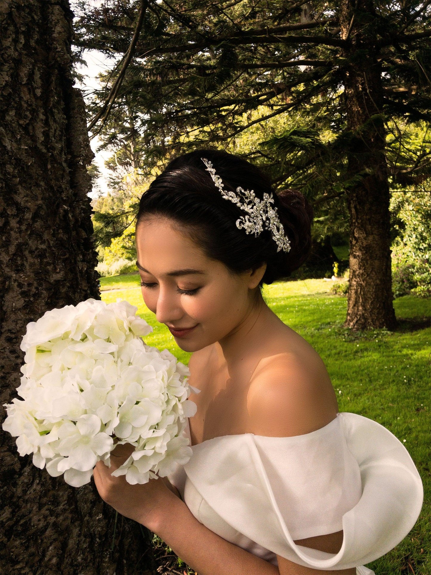 Rhinestone Hair Piece | Rhinestone Hair Clips | Dare and Dazzle