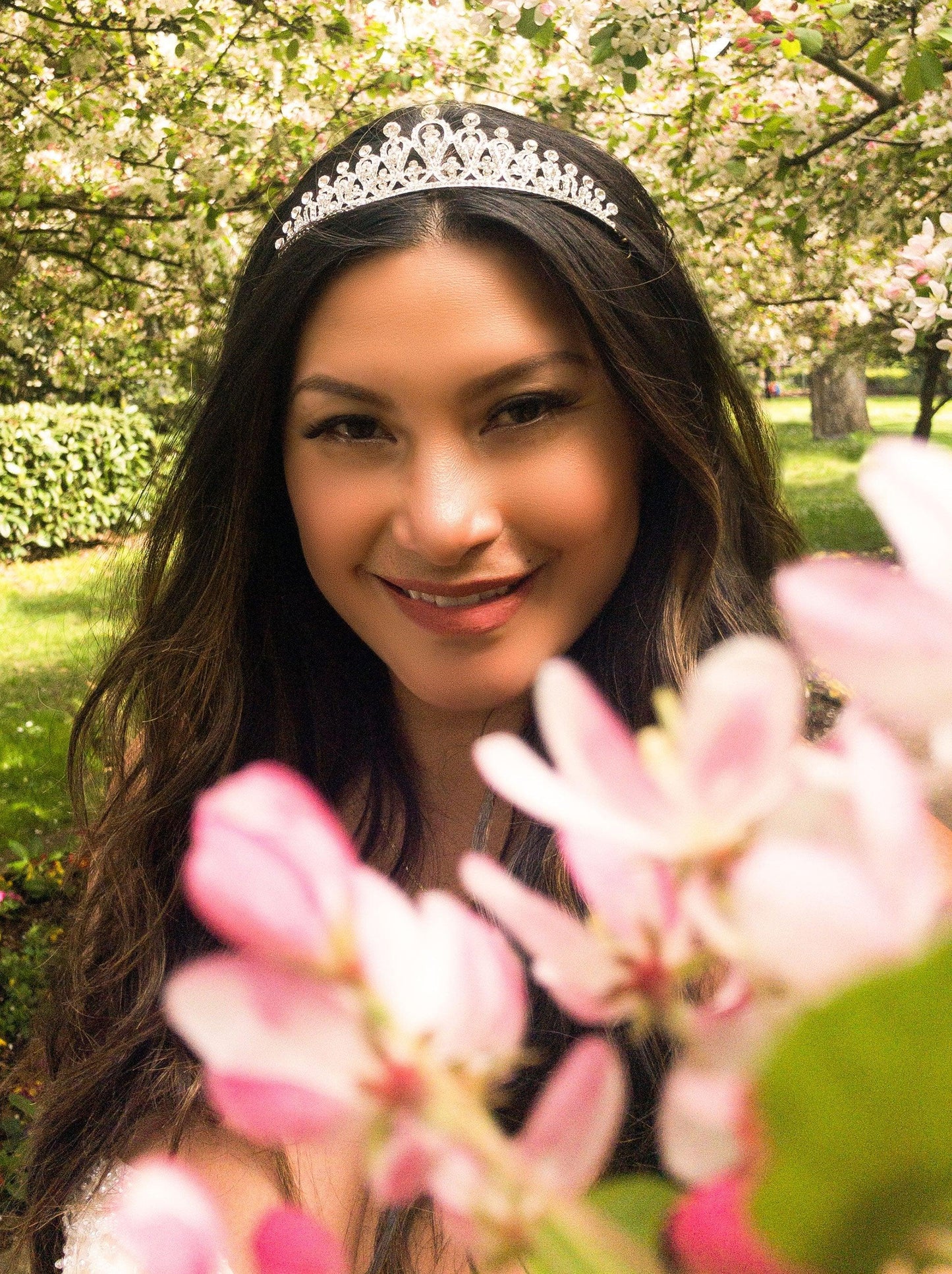 Princess Wedding Tiara | Crystal Rhinestone Tiara | Dare and Dazzle