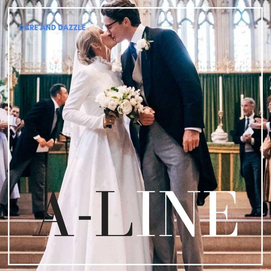a-line wedding dress