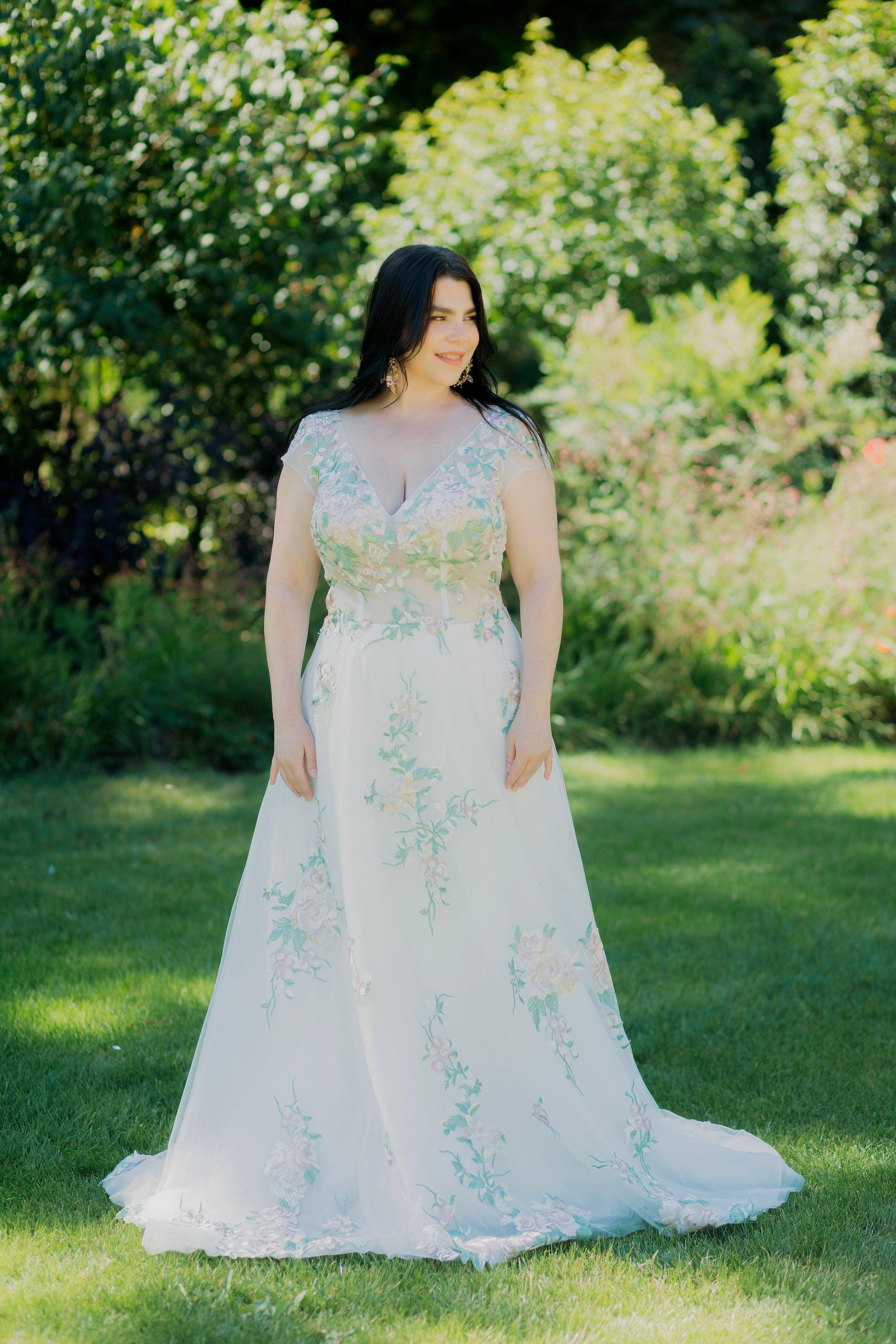 Open Back Wedding Dress | Katia Wedding Dress | Dare and Dazzle