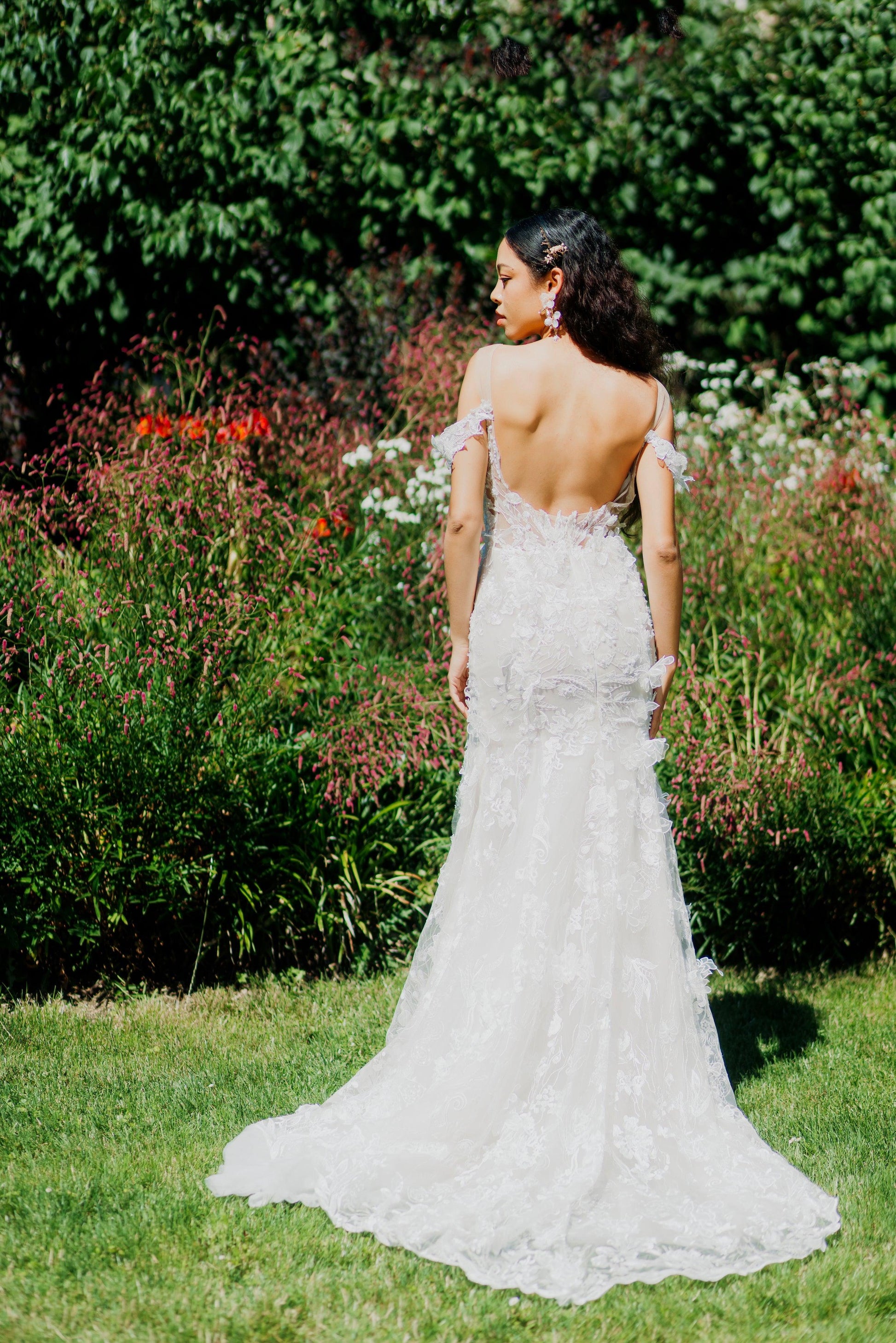 Open Back White Dress | Open Back Dress | Dare and Dazzle