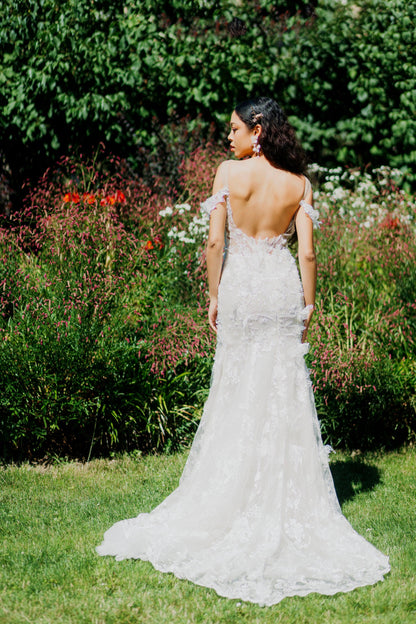 Open Back White Dress | Open Back Dress | Dare and Dazzle