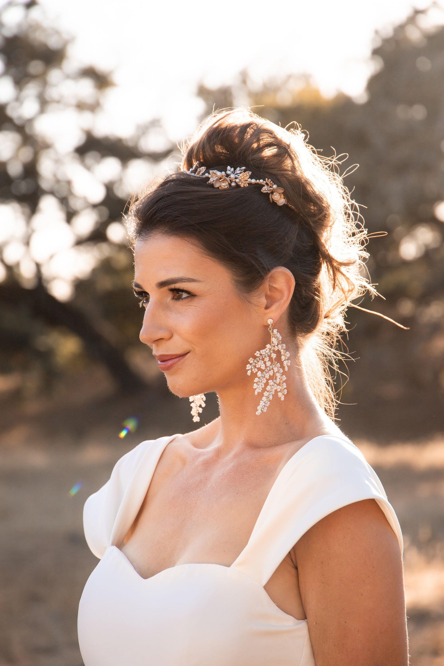 Fit and Flare Bridal Gown | Off the Shoulder Gown | Dare and Dazzle