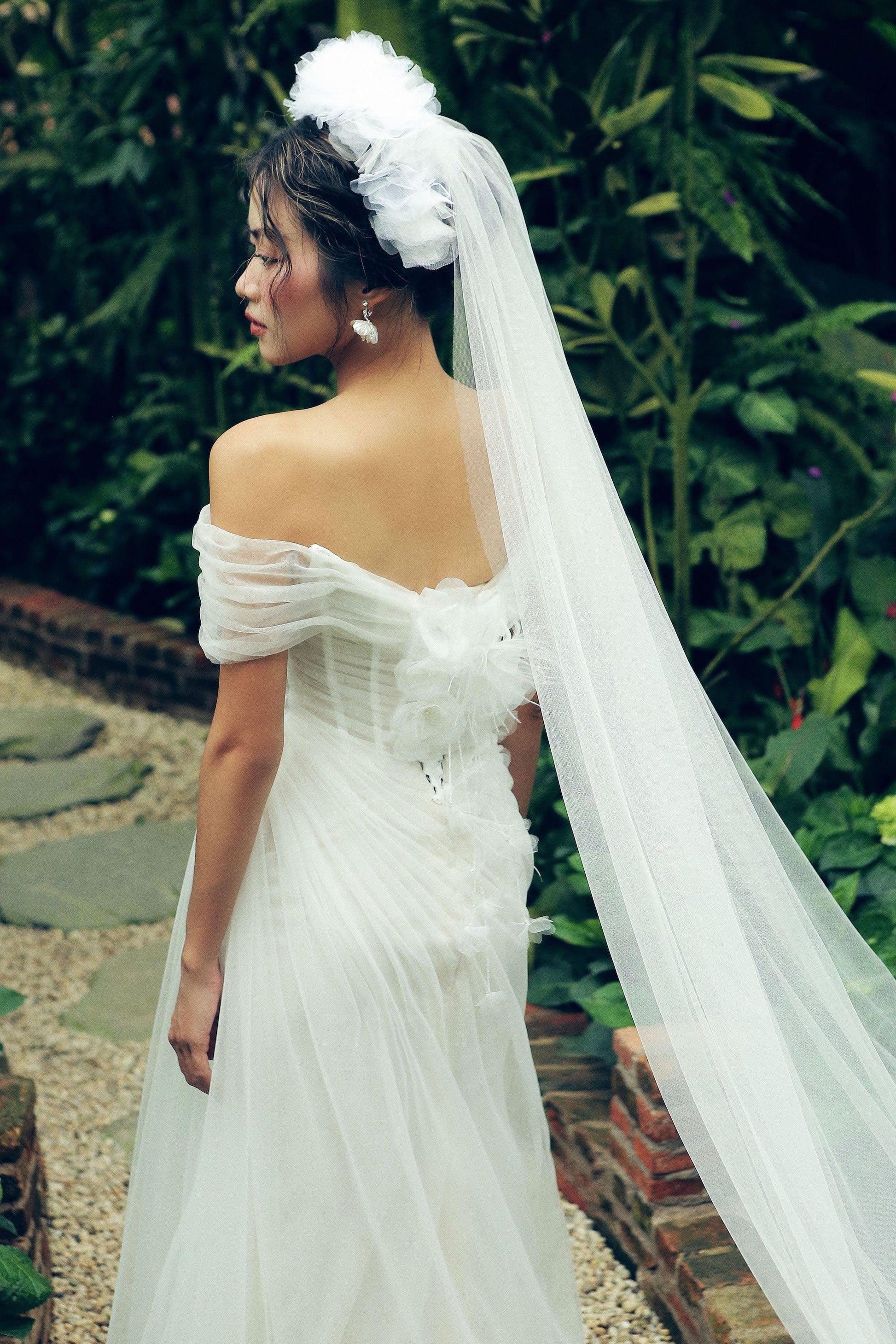 Off Shoulder White Dress | Dare and Dazzle