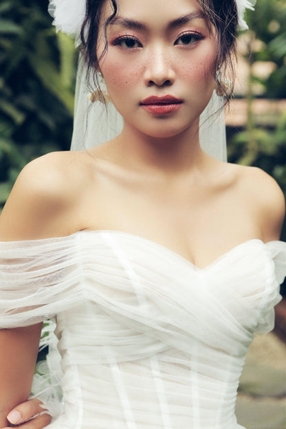 Off Shoulder White Dress | Dare and Dazzle