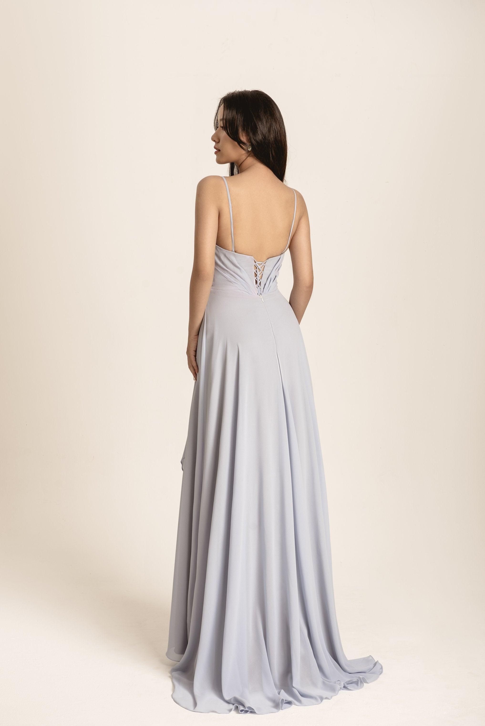 V Neck Bridesmaid Dress | Alice Bridesmaid Dress | Dare and Dazzle