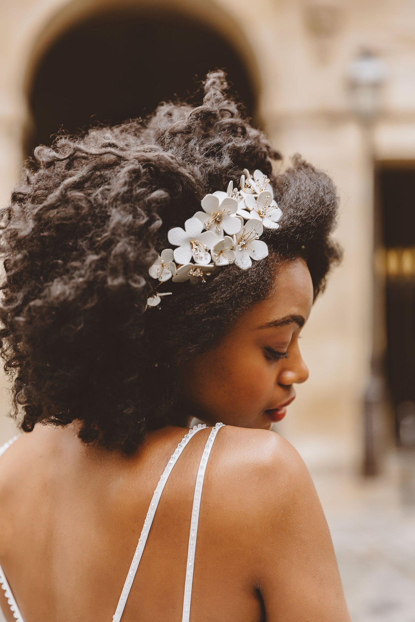 Flower Rhinestone Headband | Flower Crown Headband | Dare and Dazzle