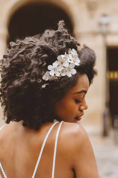 Flower Rhinestone Headband | Flower Crown Headband | Dare and Dazzle