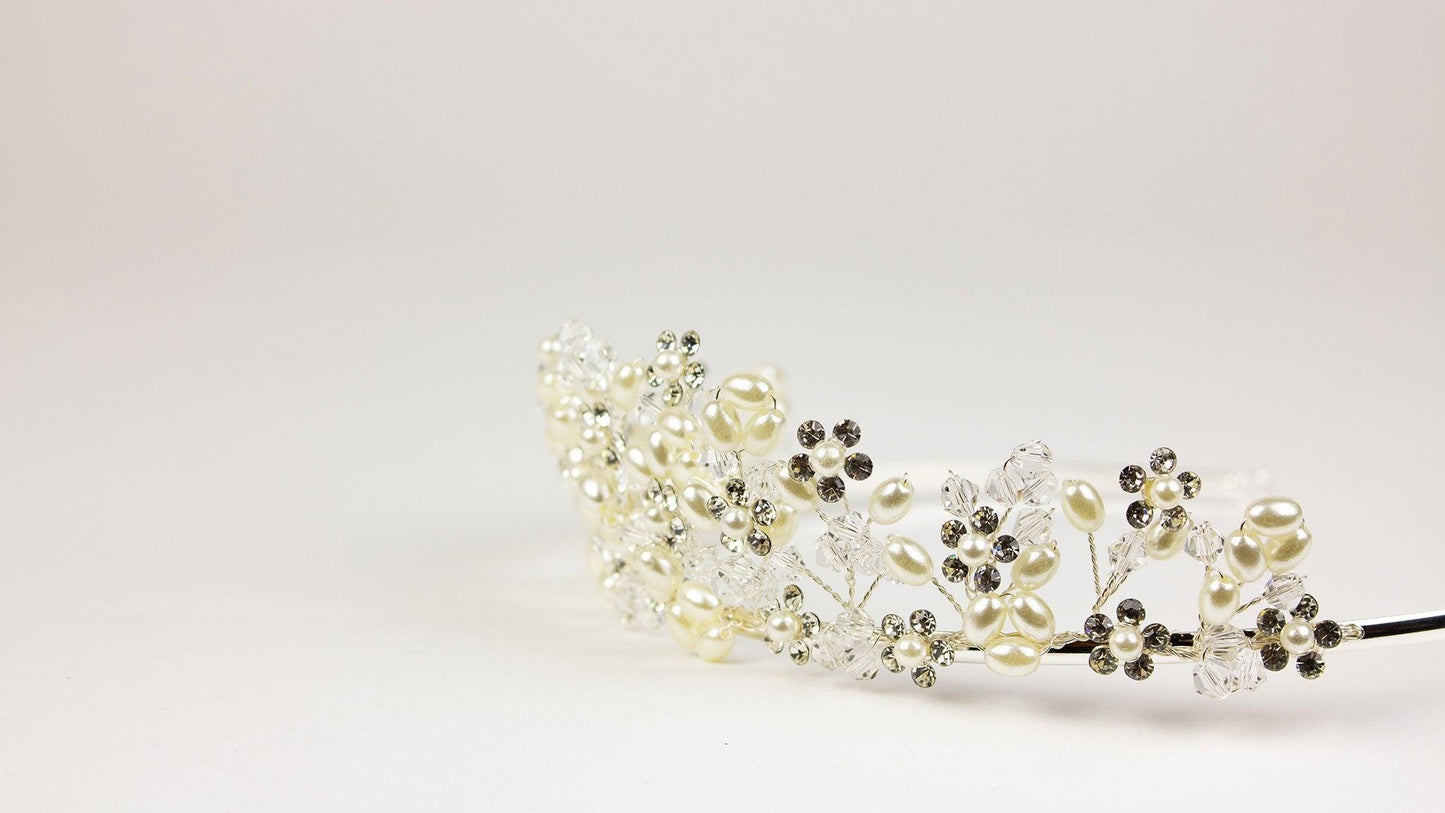 Luxury Flower Headband | Angeli Headband | Dare and Dazzle