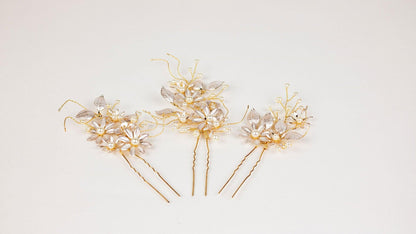 Wedding Hair Pins | Pearl Hair Pins | Dare and Dazzle