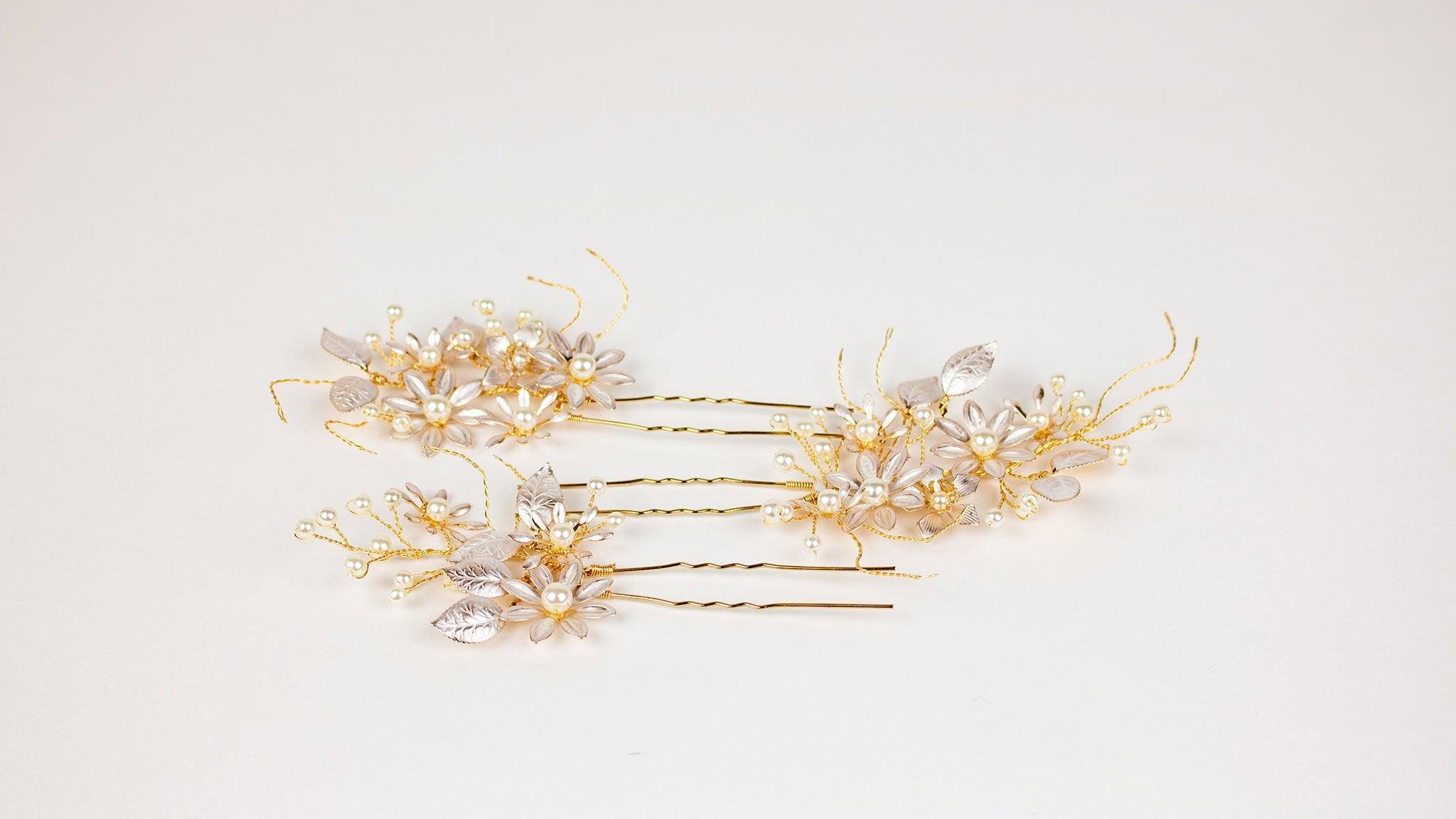 Wedding Hair Pins | Pearl Hair Pins | Dare and Dazzle