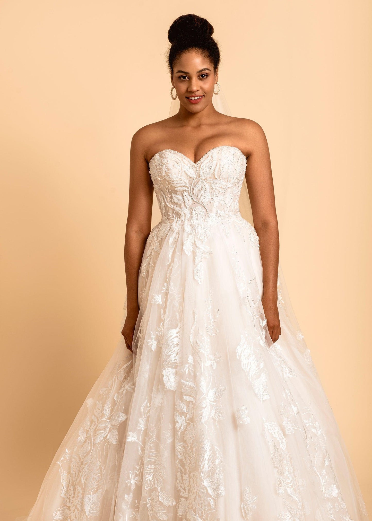 Strapless Wedding Dress | Audrey Hepburn Dress | Dare and Dazzle