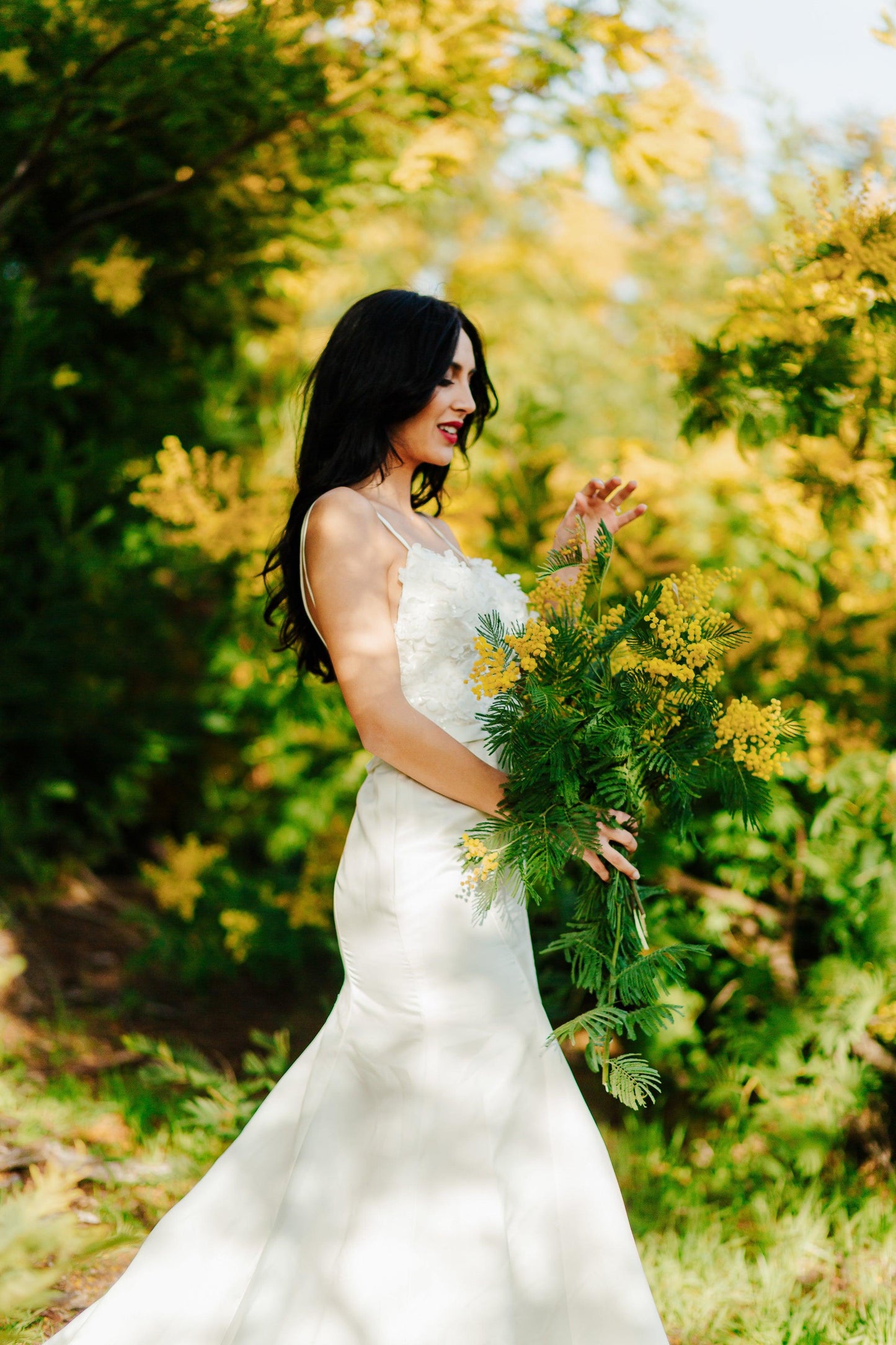 Fit and Flare Gown | Satin Wedding Gown | Dare and Dazzle