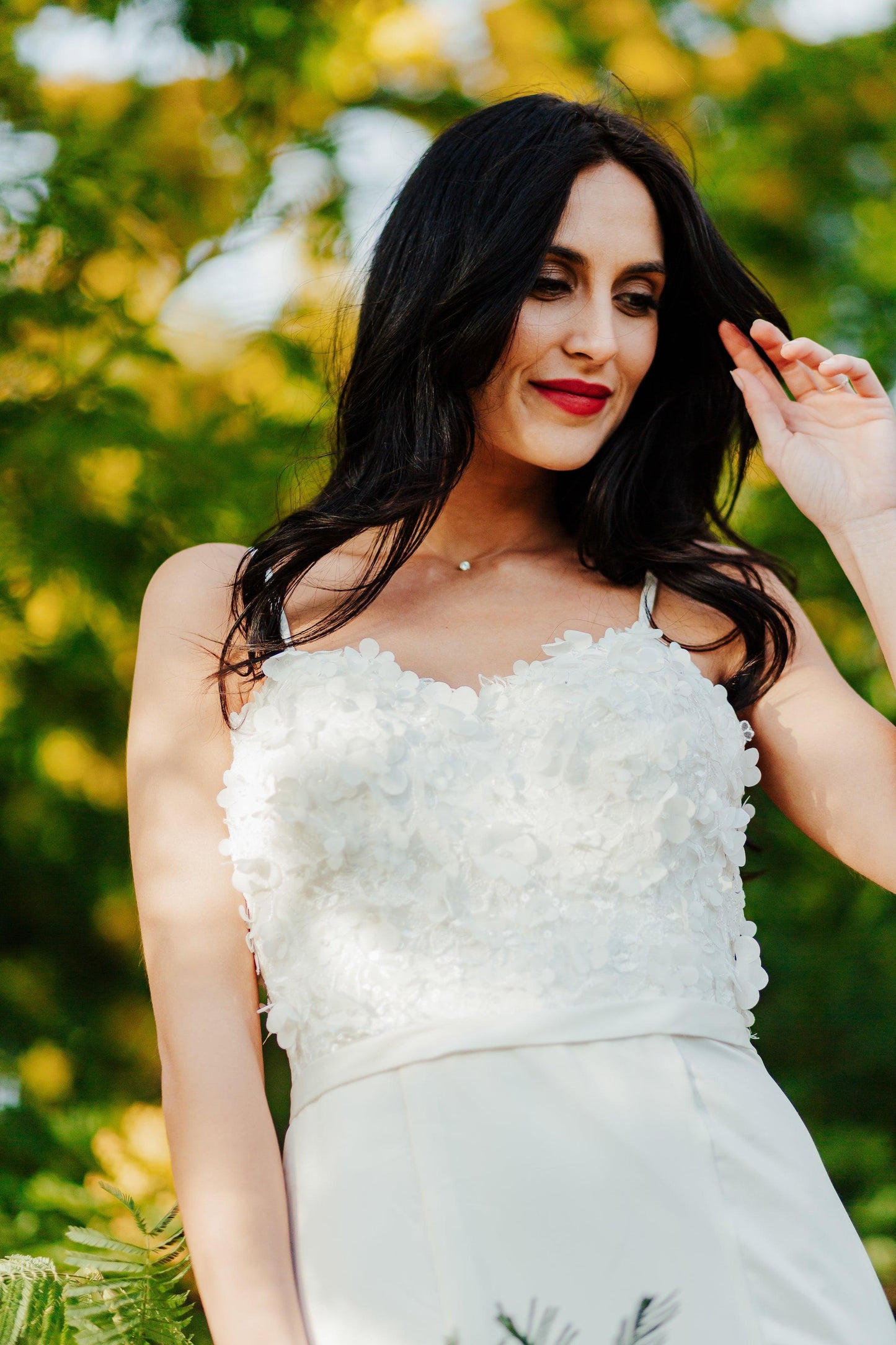 Fit and Flare Gown | Satin Wedding Gown | Dare and Dazzle