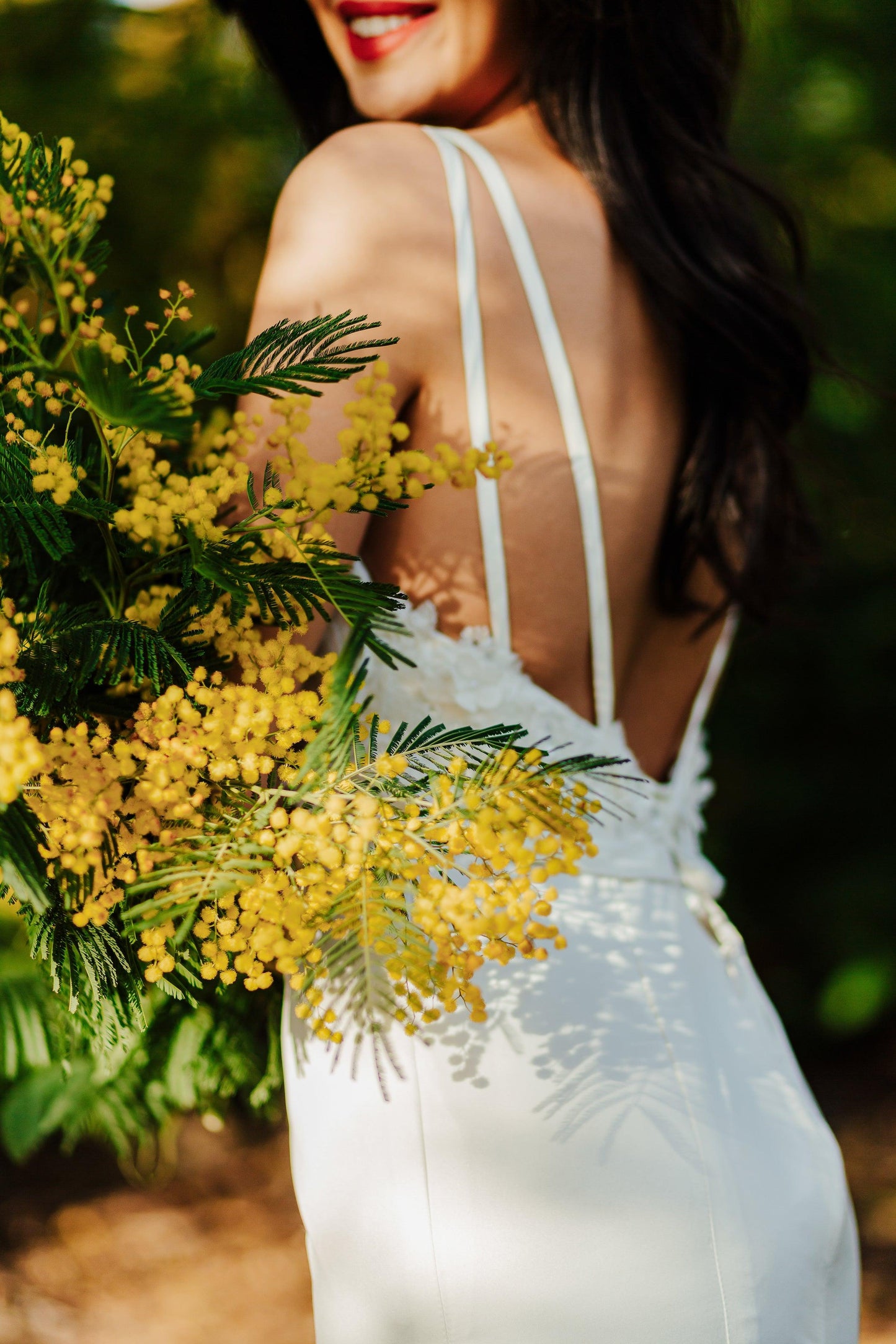 Fit and Flare Gown | Satin Wedding Gown | Dare and Dazzle