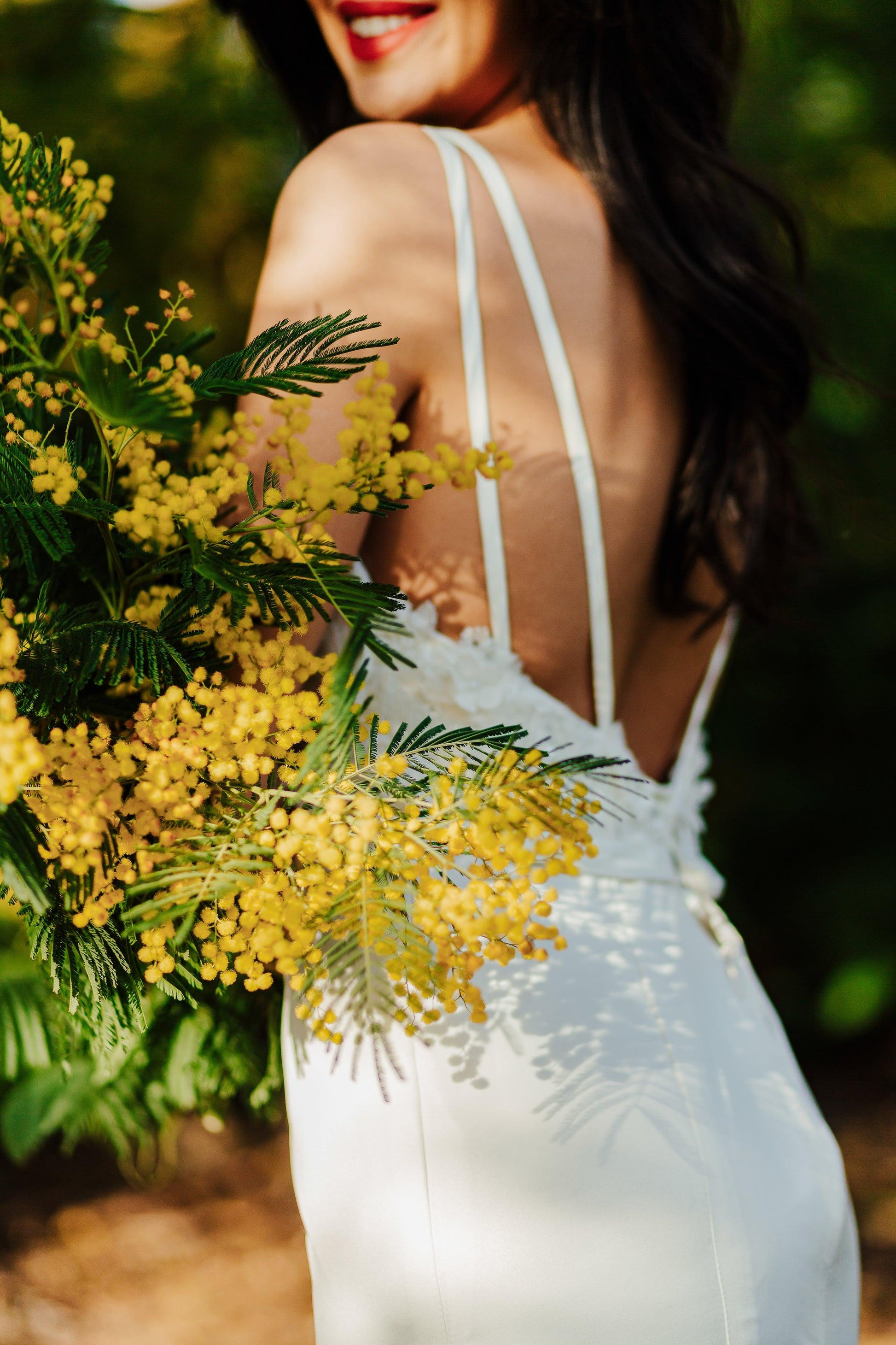 Fit and Flare Gown | Satin Wedding Gown | Dare and Dazzle