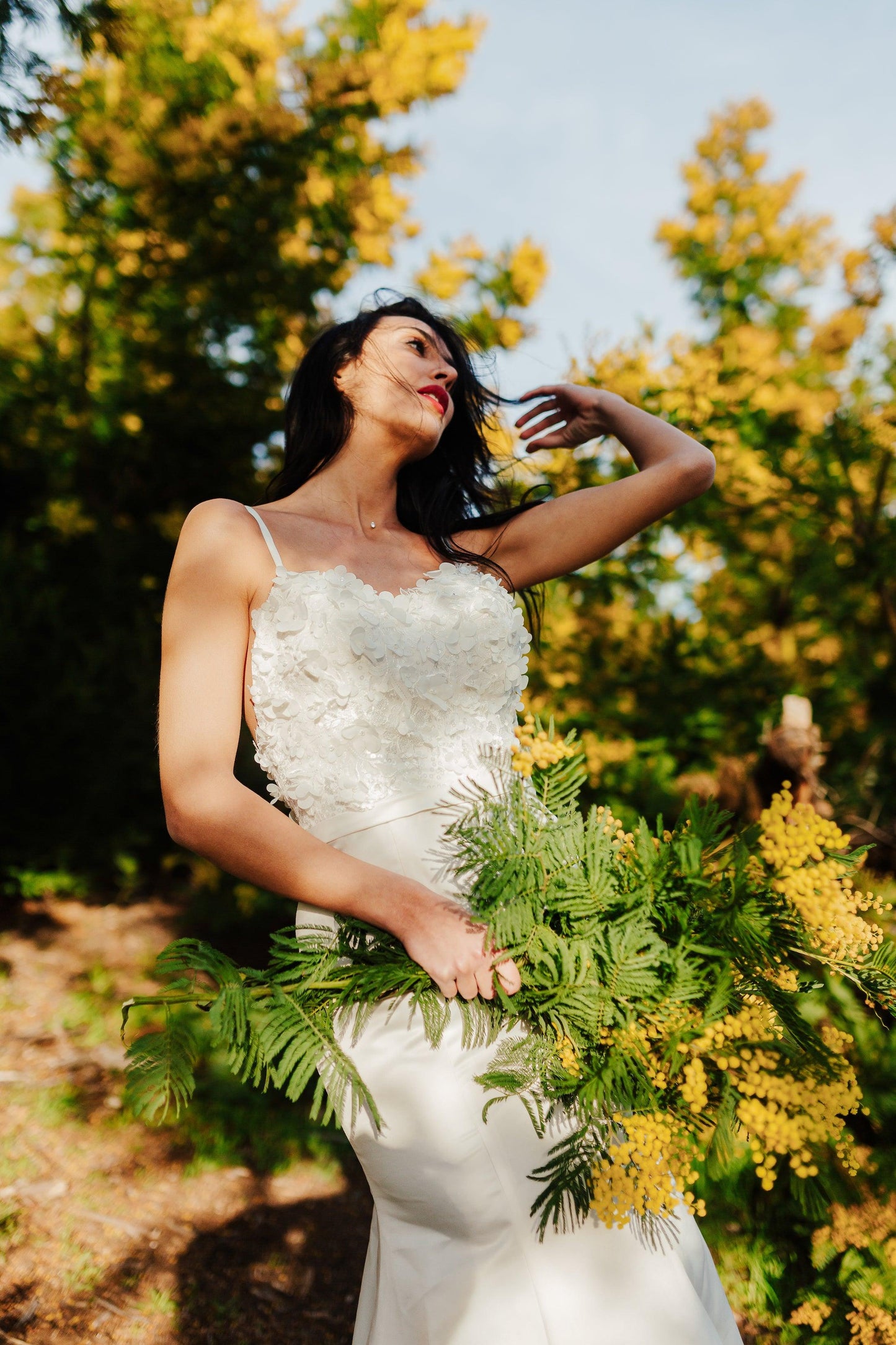 Fit and Flare Gown | Satin Wedding Gown | Dare and Dazzle