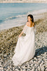 Off the Shoulder Gown | Beach Wedding Dress | Dare and Dazzle