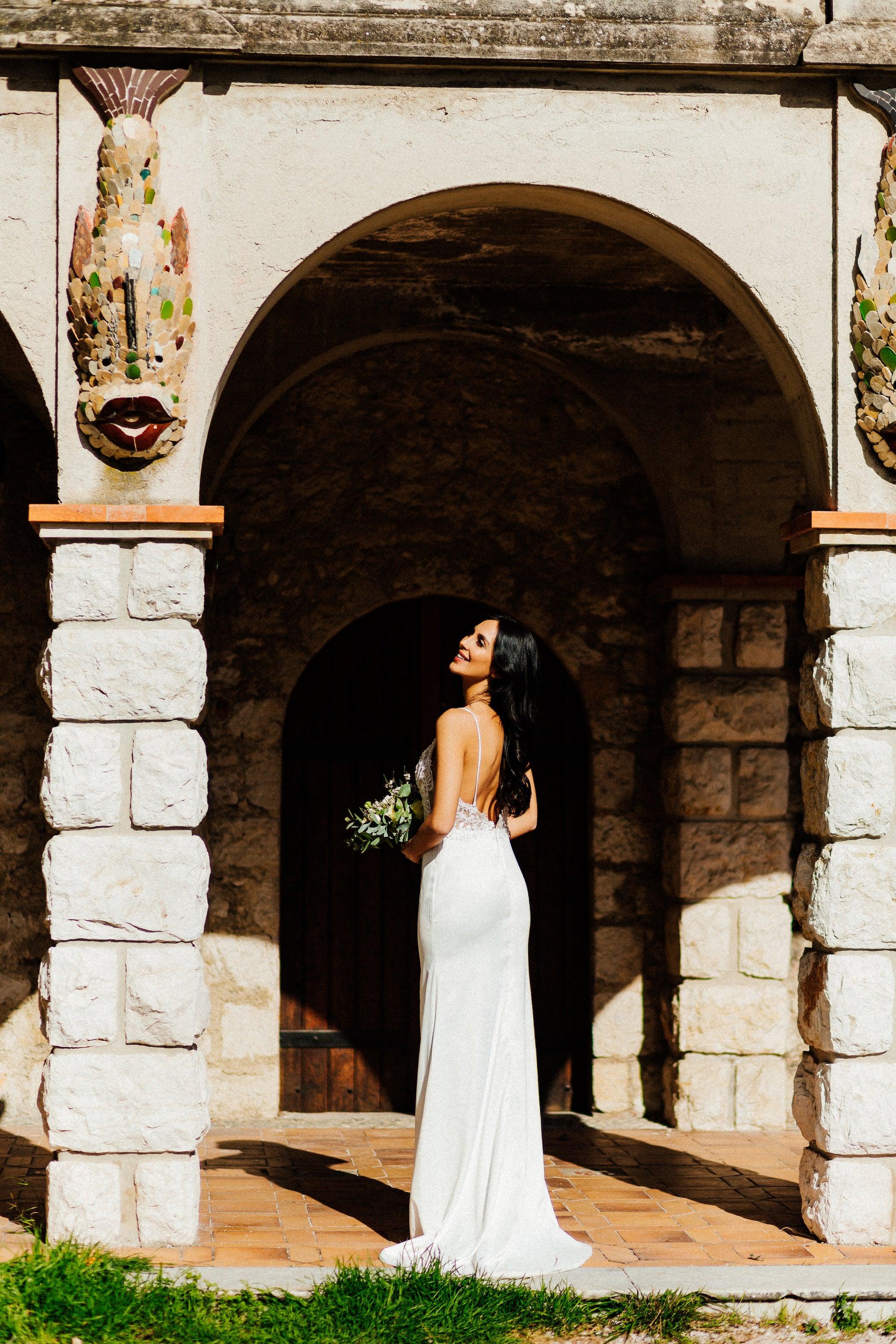 Silk Wedding Gown | Tilly Wedding Gown | Dare and Dazzle