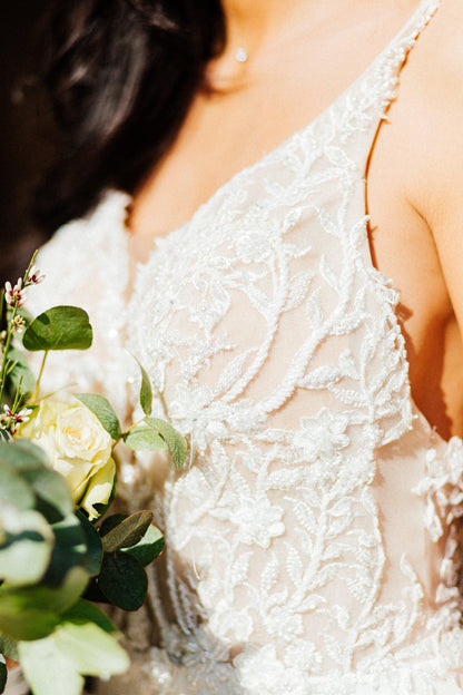 Silk Wedding Gown | Tilly Wedding Gown | Dare and Dazzle