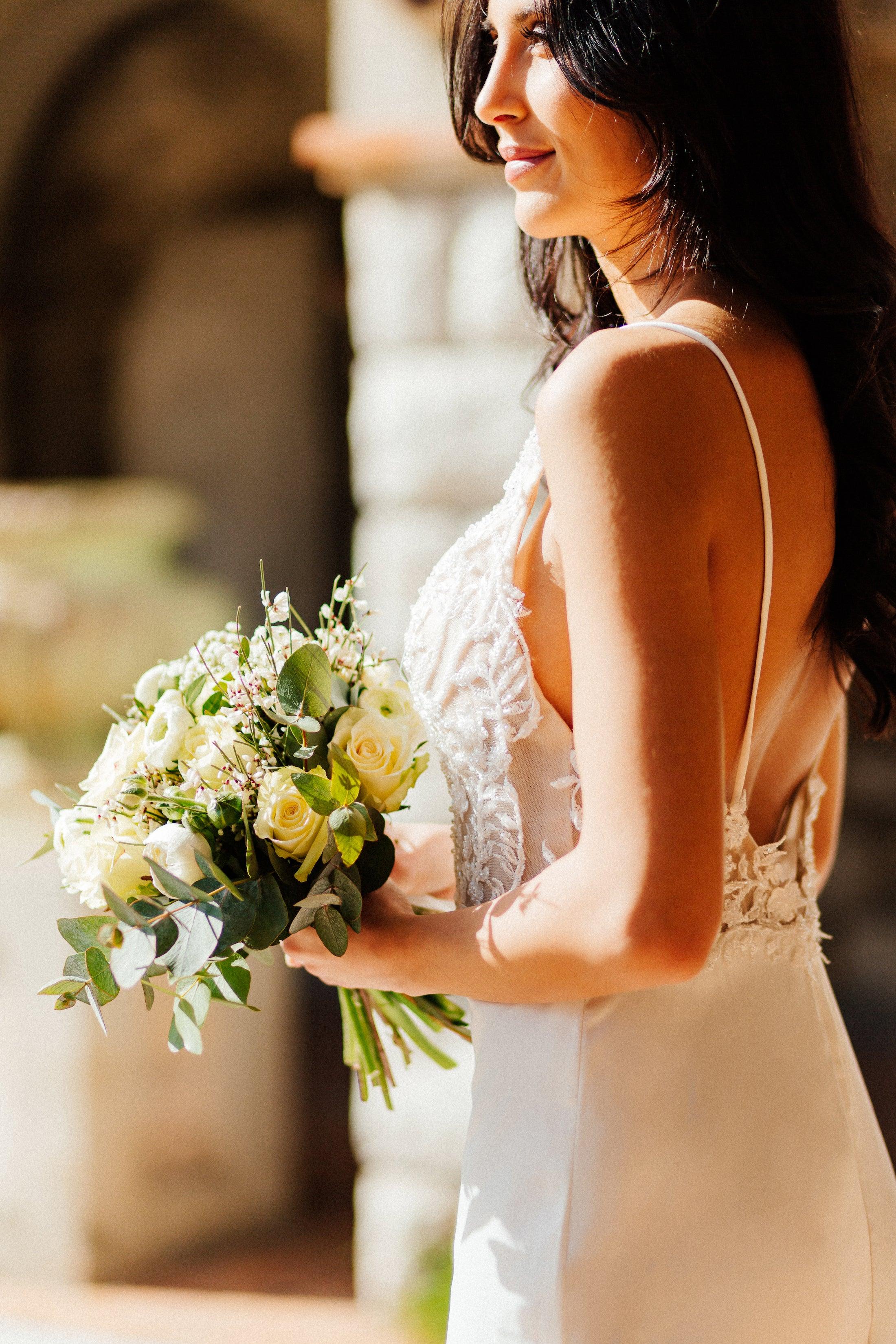 Silk Wedding Gown | Tilly Wedding Gown | Dare and Dazzle