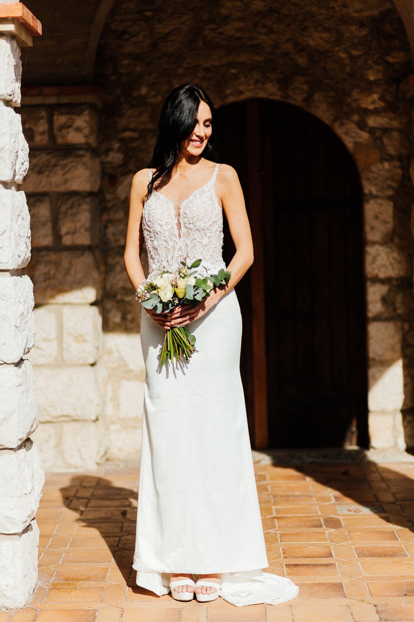 Silk Wedding Gown | Tilly Wedding Gown | Dare and Dazzle