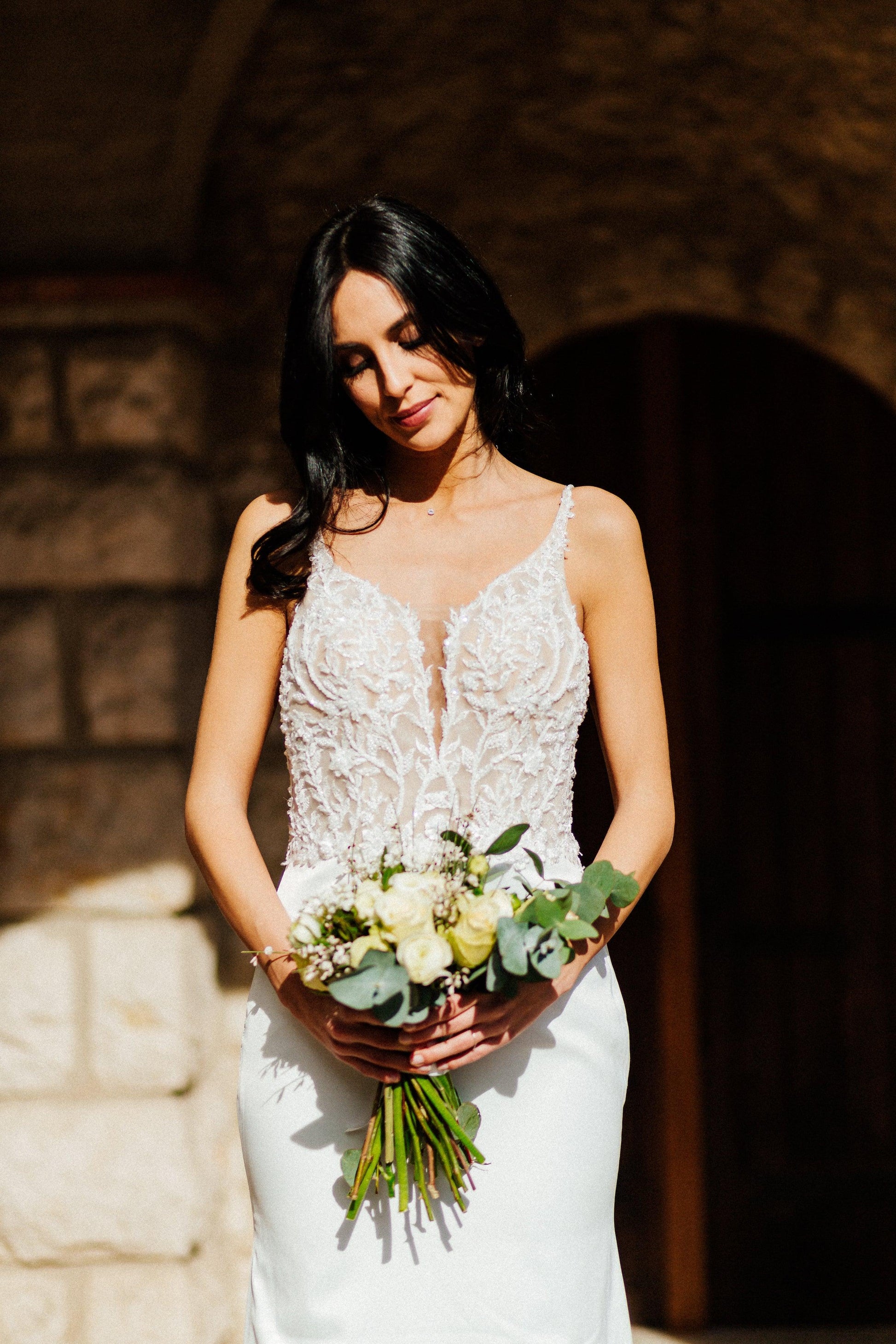 Silk Wedding Gown | Tilly Wedding Gown | Dare and Dazzle