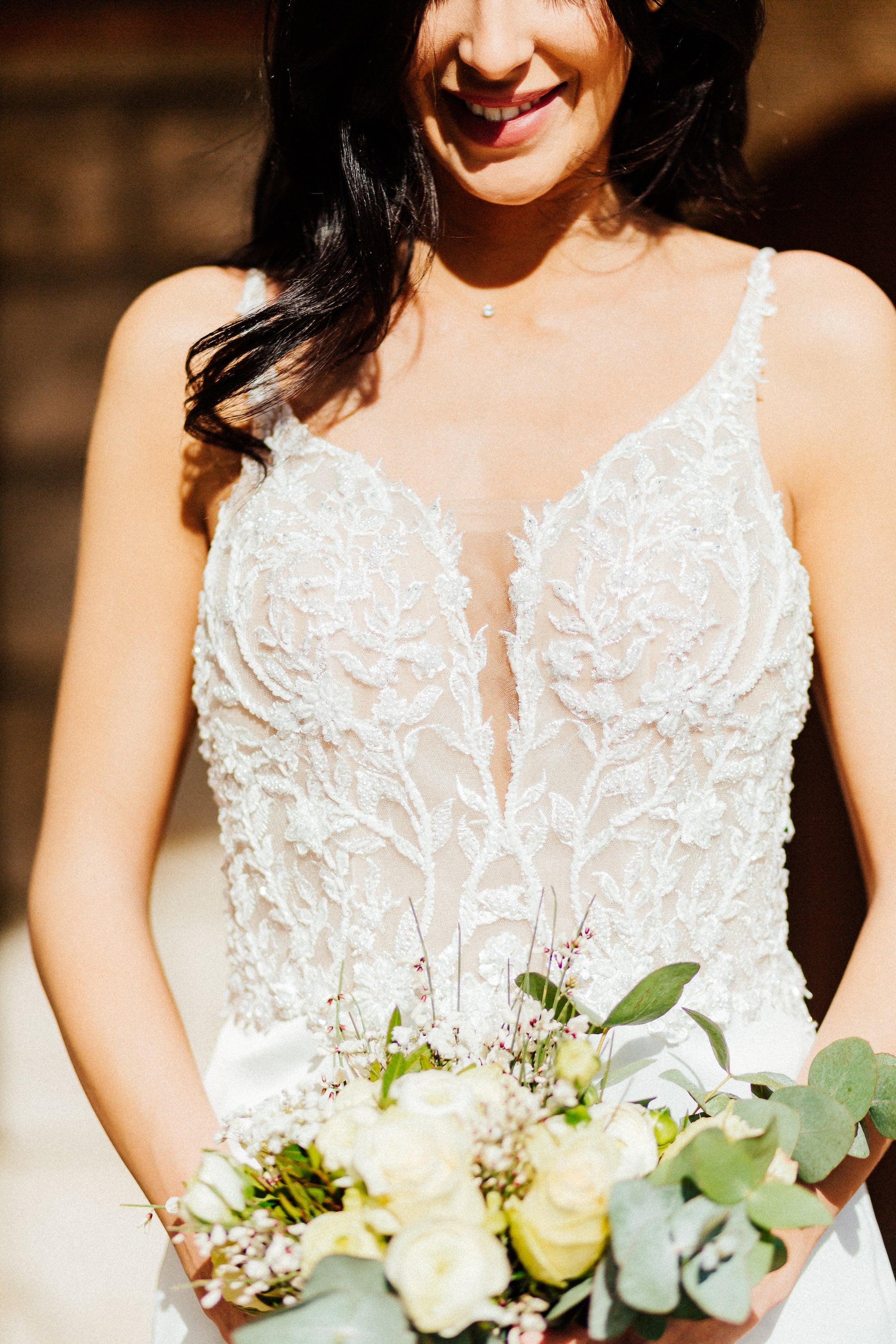 Silk Wedding Gown | Tilly Wedding Gown | Dare and Dazzle