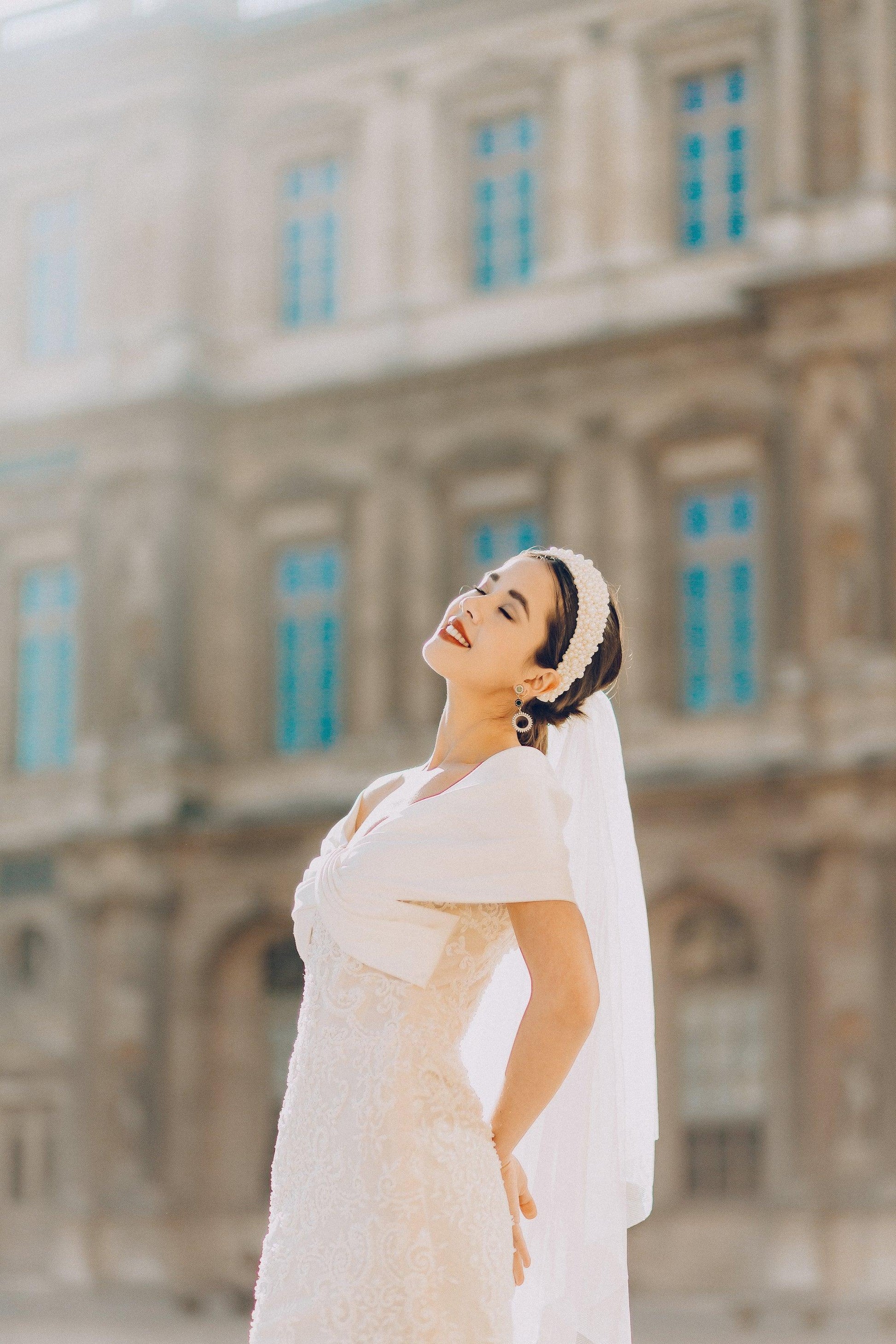 Satin Wedding Dress | Fit and Flare Wedding Dress | Dare and Dazzle