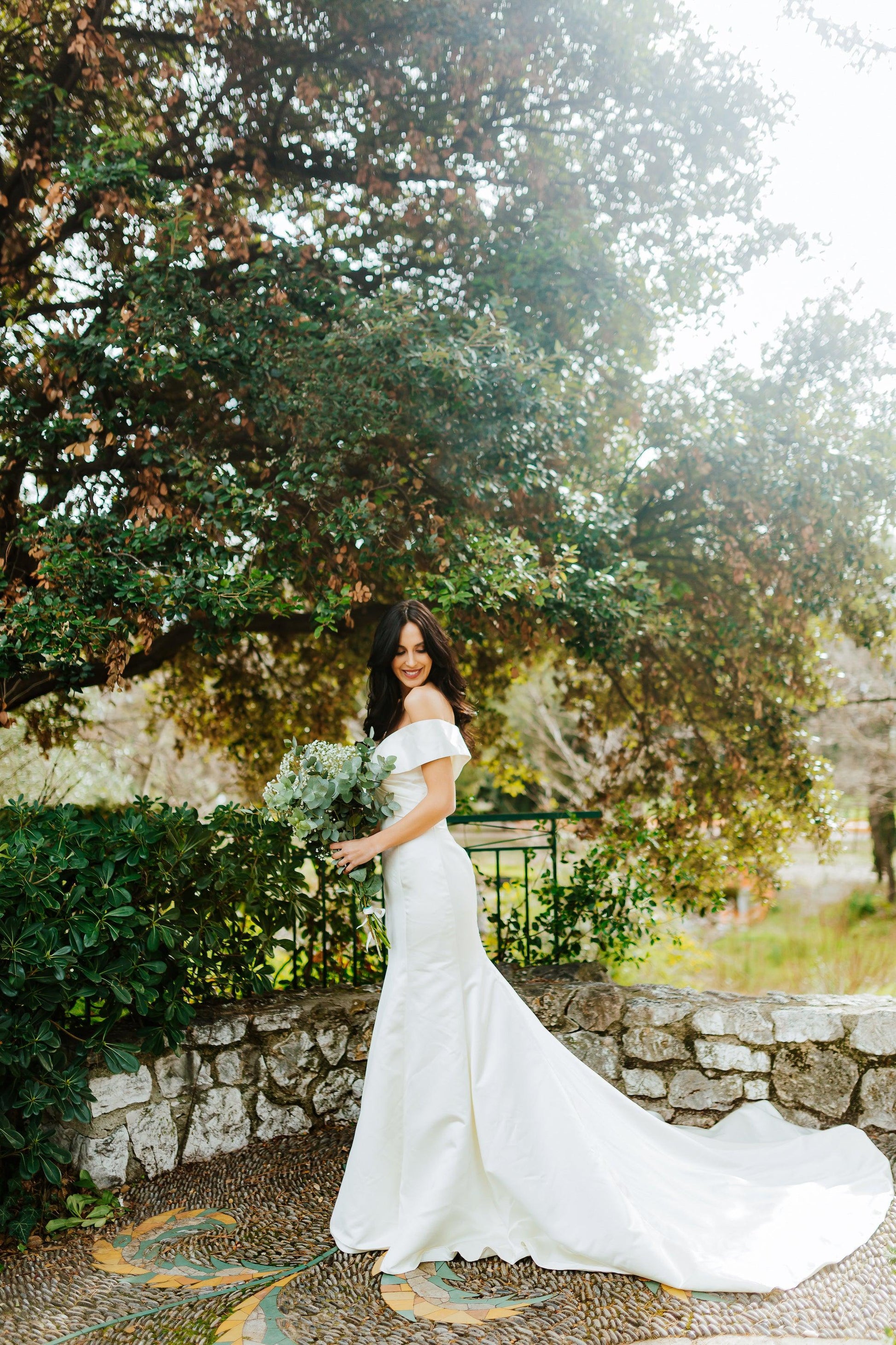 Off Shoulder Gown | Fit and Flare Gown | Dare and Dazzle