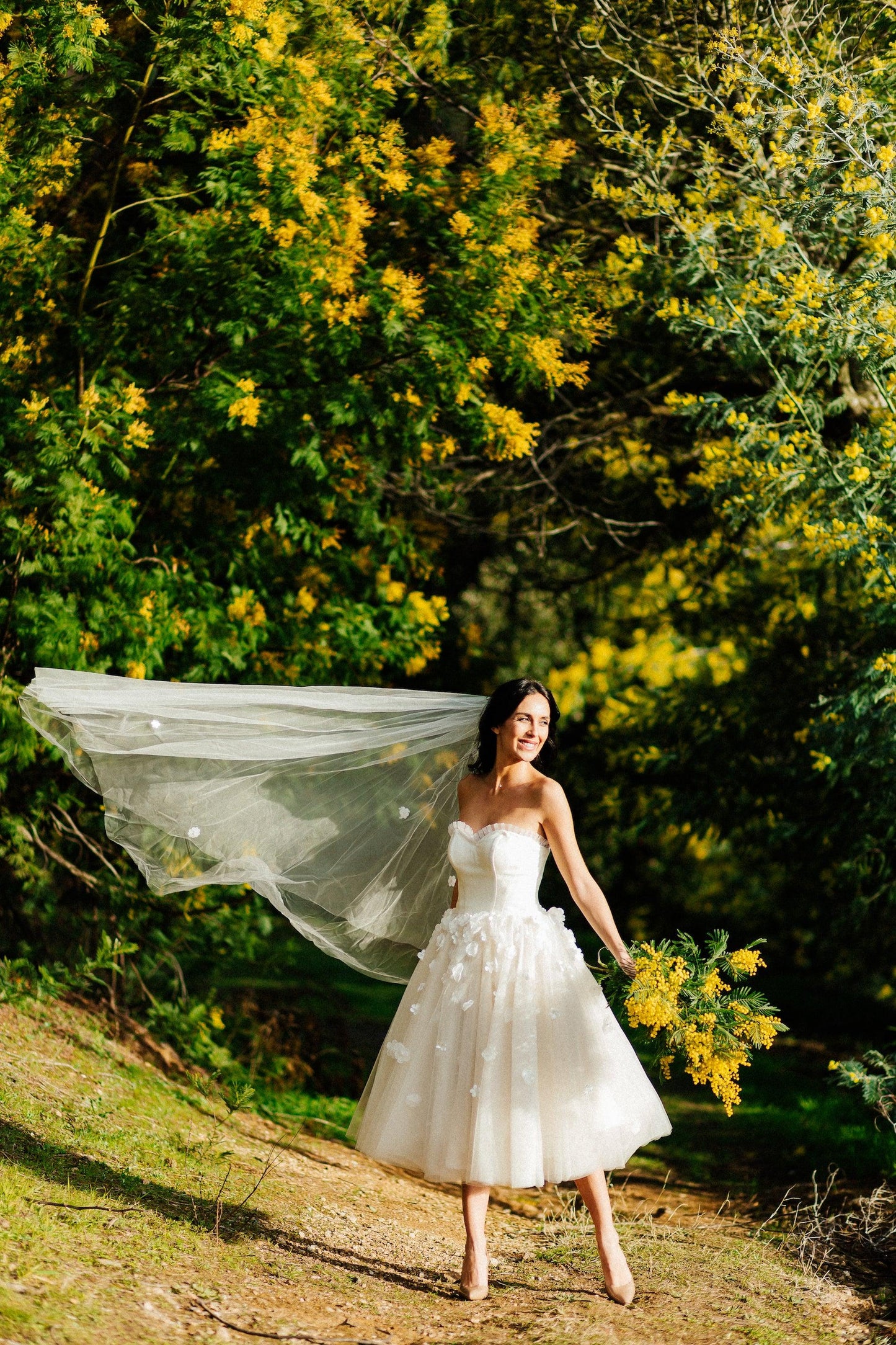 Tea Length Wedding Dress | Tea Length Dress | Dare and Dazzle