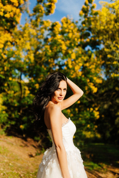 Tea Length Wedding Dress | Tea Length Dress | Dare and Dazzle