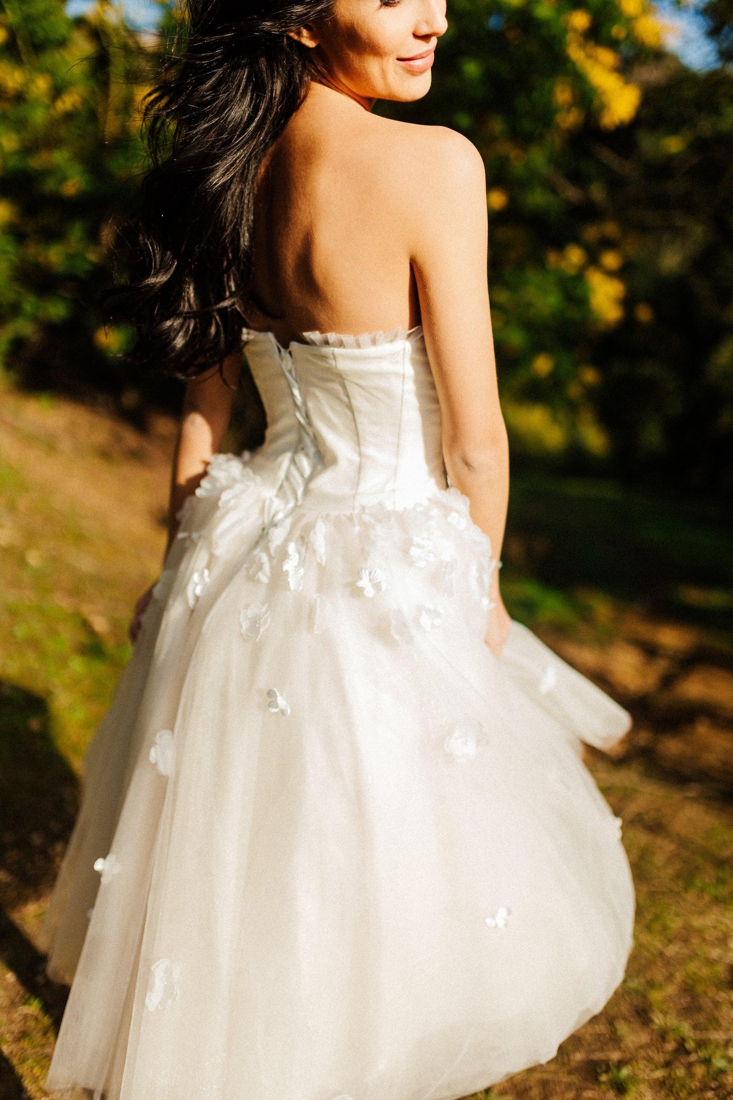 Tea Length Wedding Dress | Tea Length Dress | Dare and Dazzle