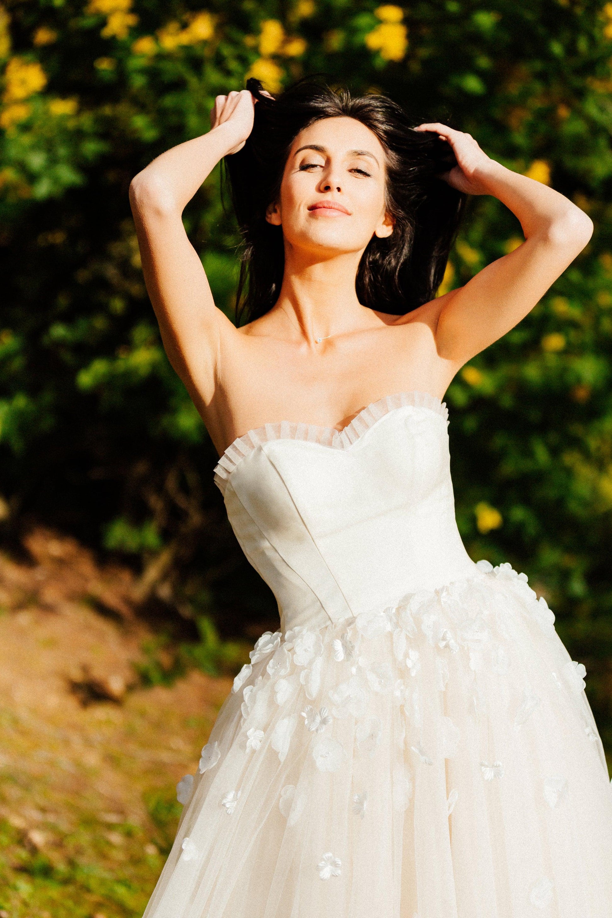 Tea Length Wedding Dress | Tea Length Dress | Dare and Dazzle