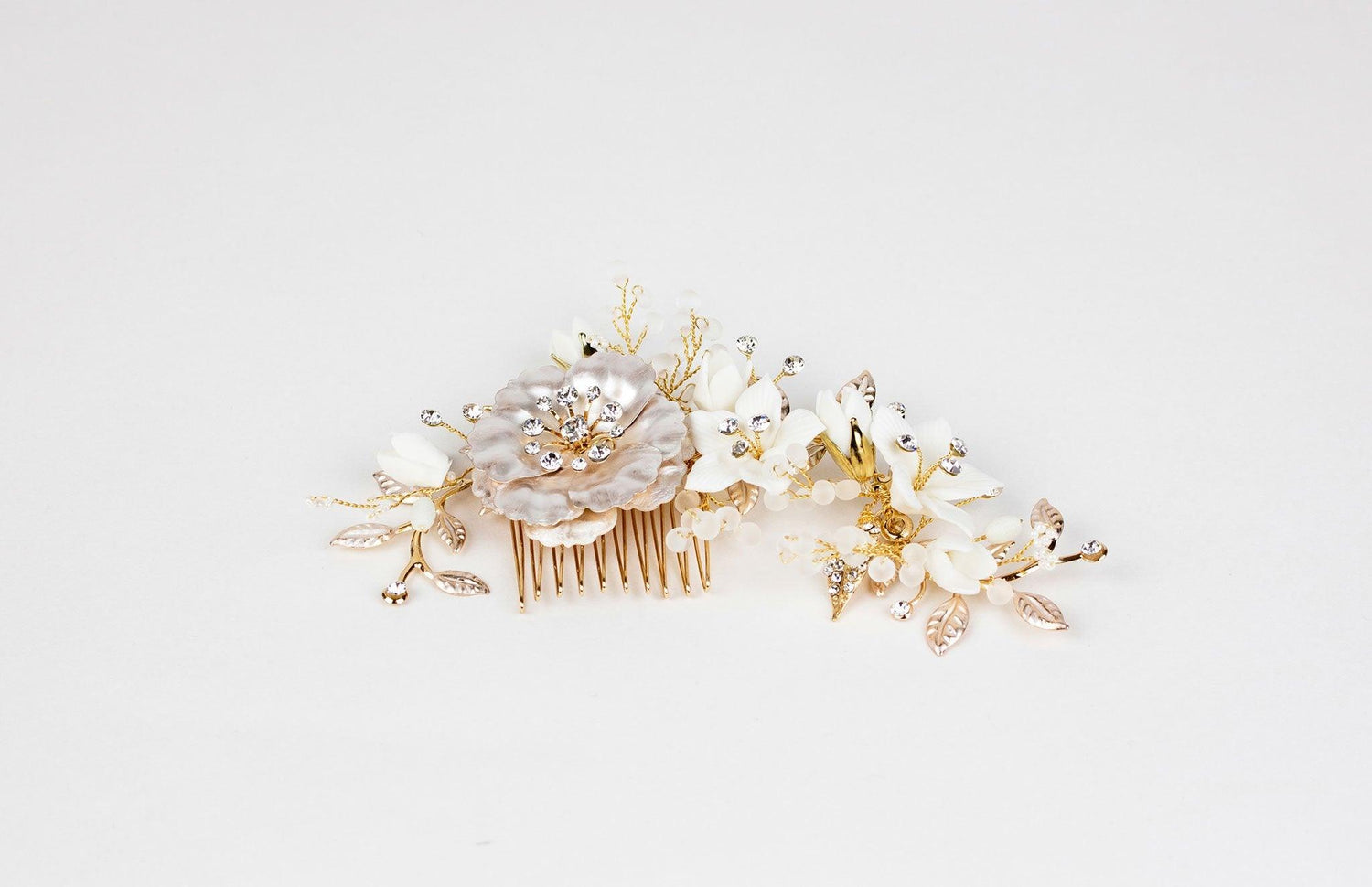 Flower Hair Comb | Hair Comb Clip | Dare and Dazzle