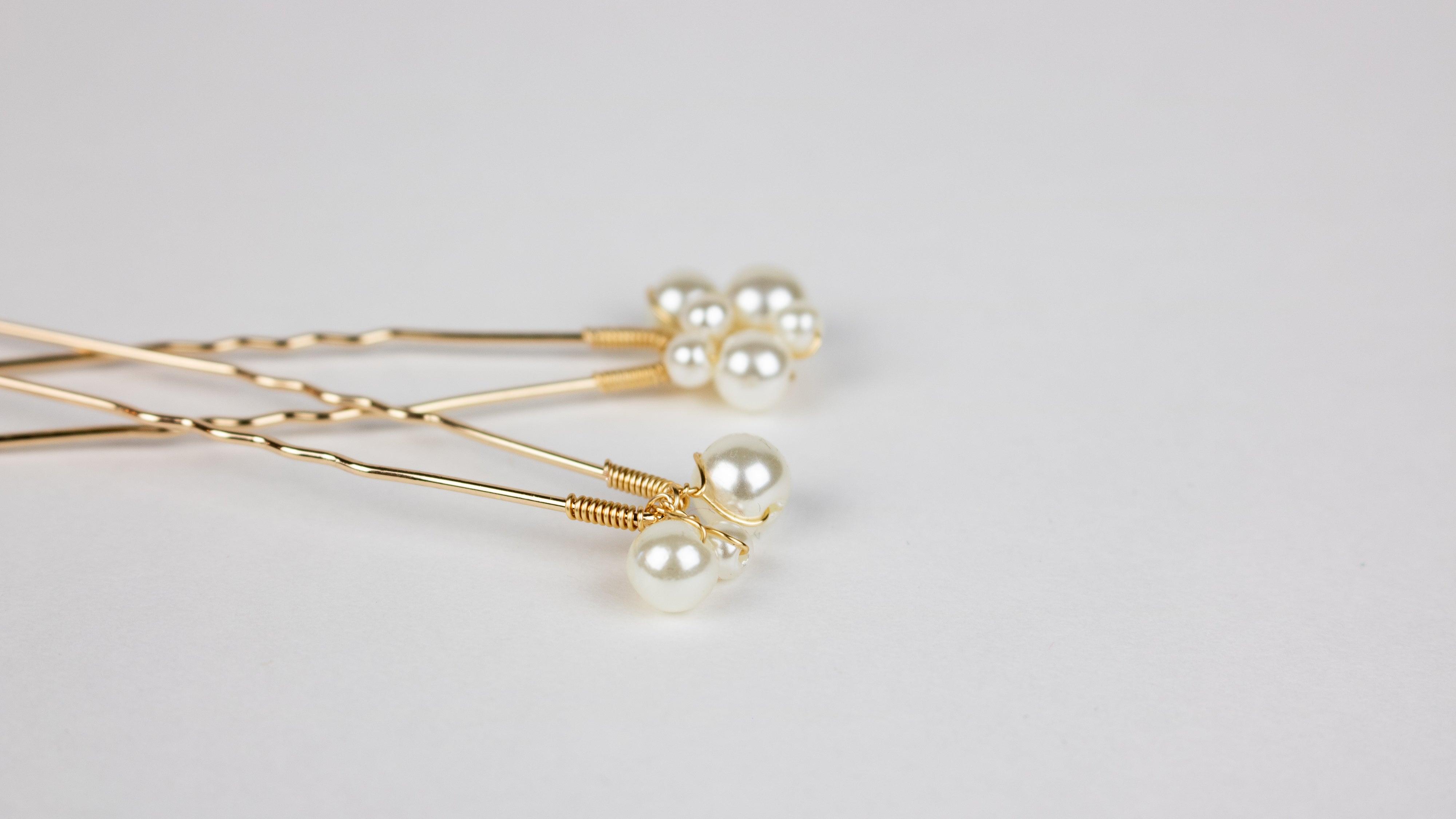 Pearl Hair Comb | Pearl Hair Clip | Dare and Dazzle