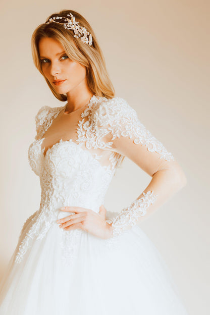 White Ball Gown | Princess Ball Gown | Dare and Dazzle