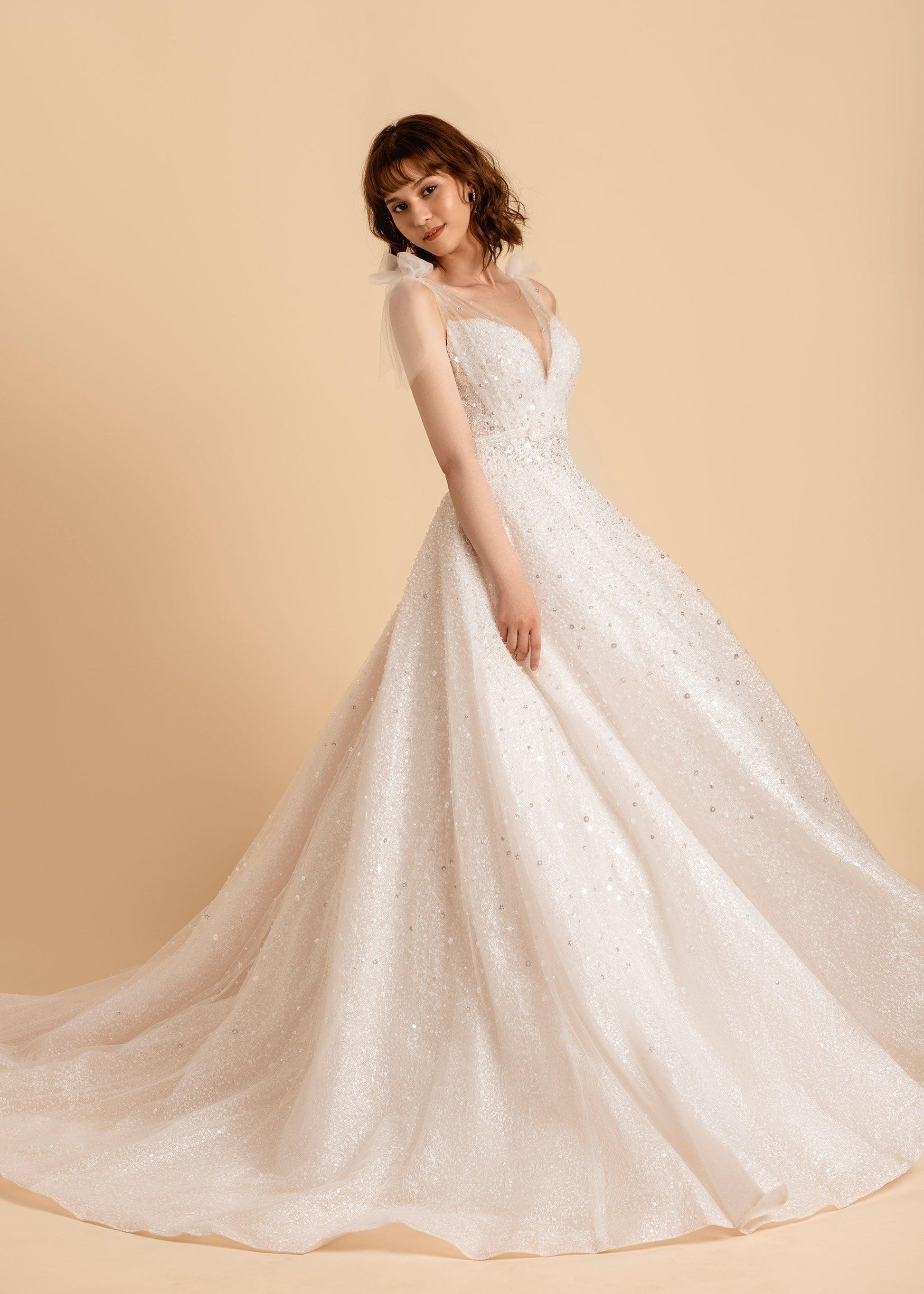 Bow Shoulder Dress | Bow Shoulder Maxi Dress | Dare and Dazzle