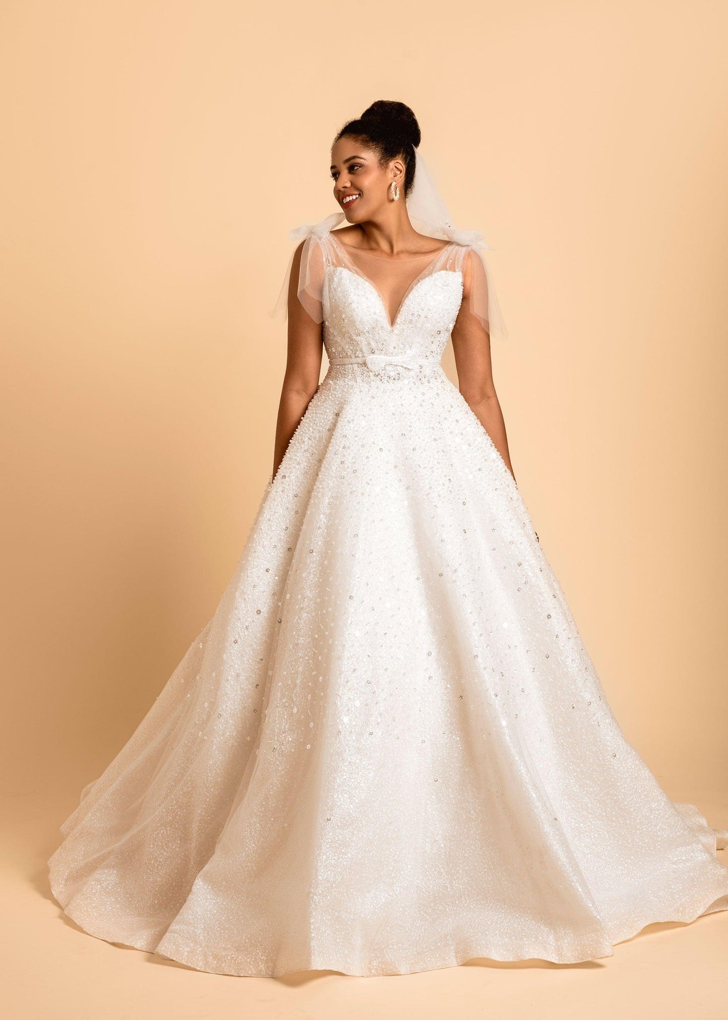 Bow Shoulder Dress | Bow Shoulder Maxi Dress | Dare and Dazzle