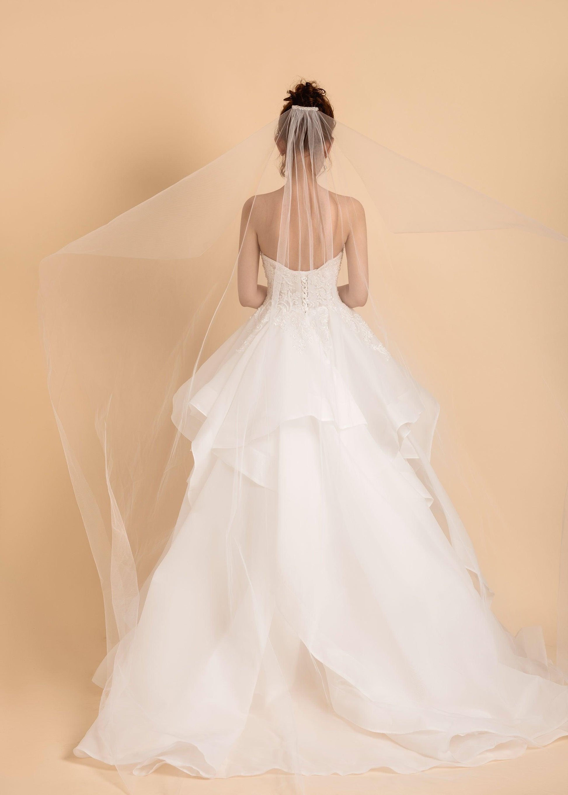 Organza Wedding Dress | Flattering Wedding Dress | Dare and Dazzle