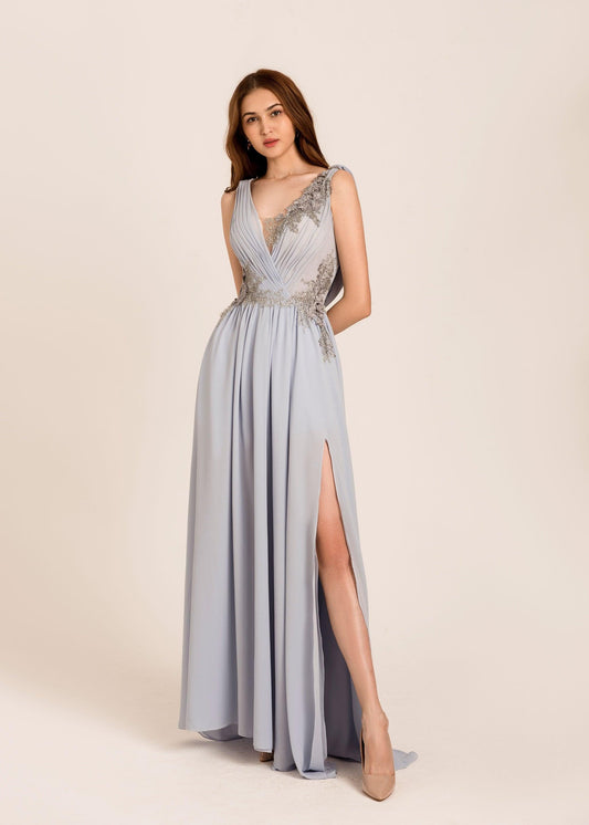 Cowl Back Bridesmaid Dress | Indira Bridesmaid Dress | Dare and Dazzle