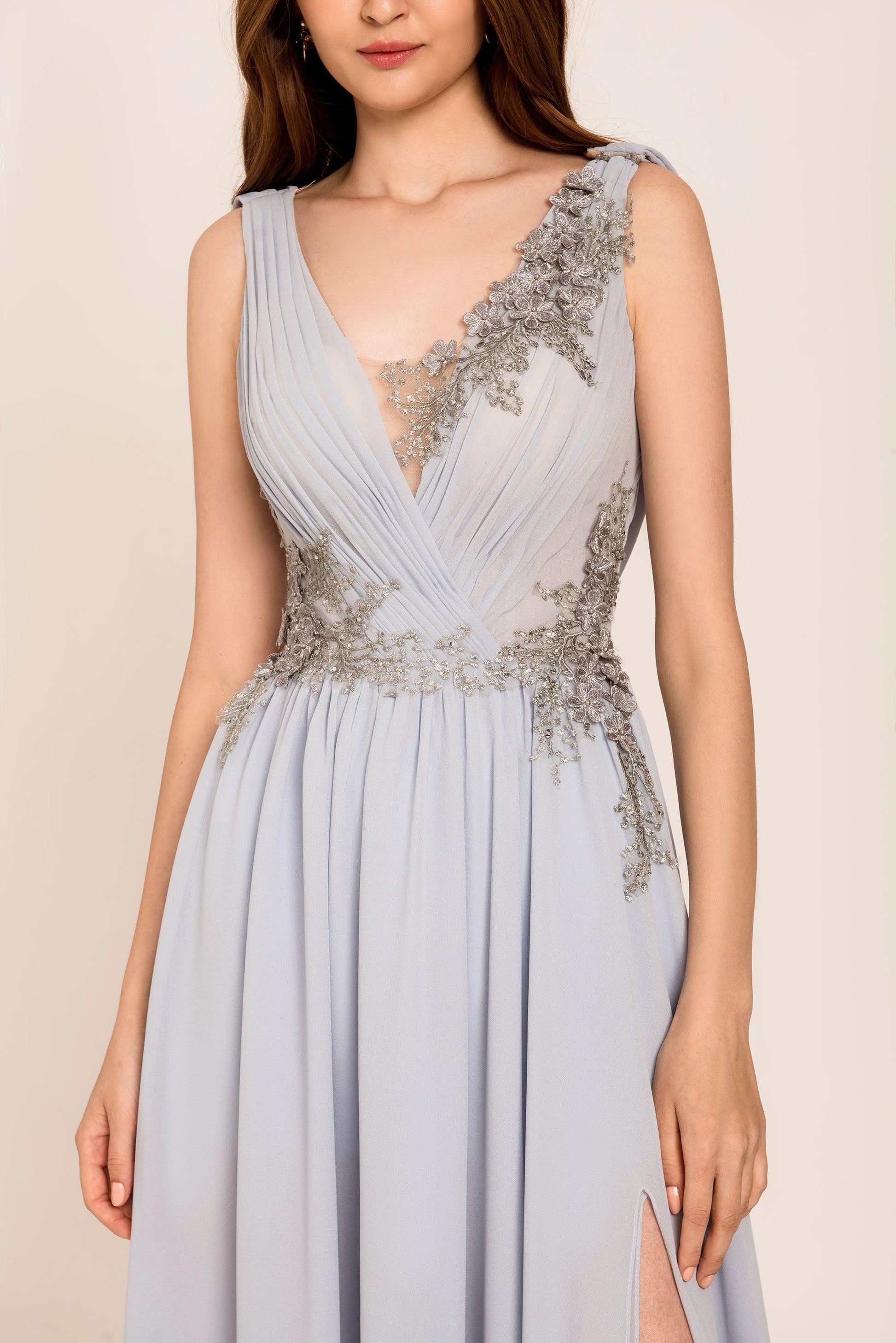 Cowl Back Bridesmaid Dress | Indira Bridesmaid Dress | Dare and Dazzle