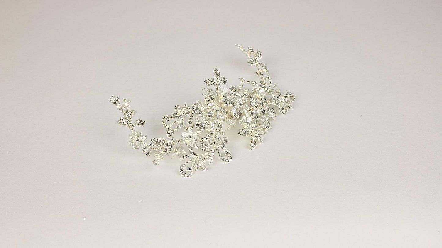 Rhinestone Hair Piece | Rhinestone Hair Clips | Dare and Dazzle