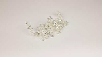 Rhinestone Hair Piece | Rhinestone Hair Clips | Dare and Dazzle