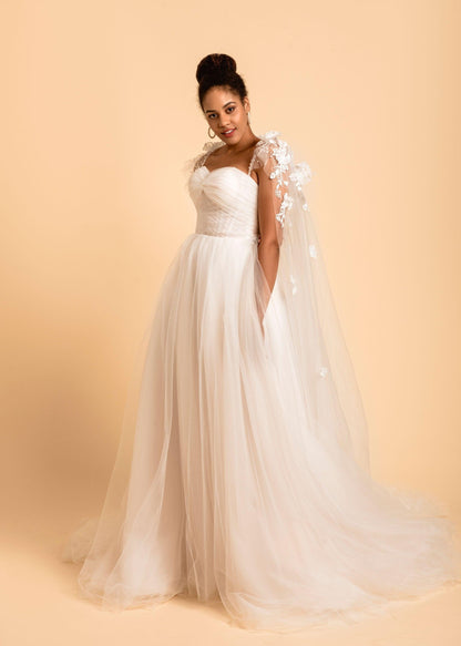 Sweetheart Neckline Wedding Dress | Dare and Dazzle