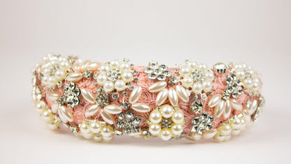 Pearl Embellished Headband | Peonie Headband | Dare and Dazzle