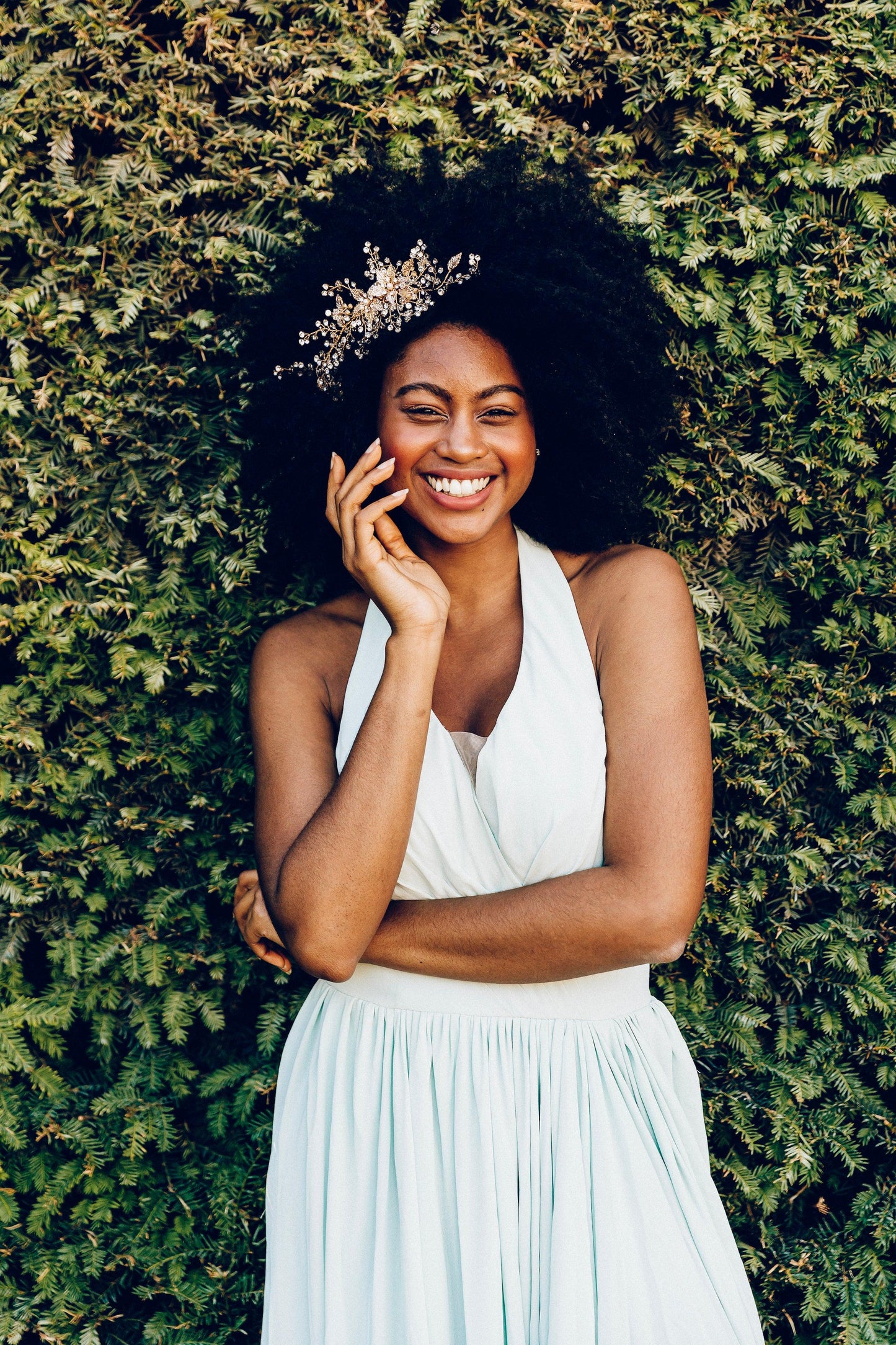 Bridal Hair Accessories | Floral Hair Comb | Dare and Dazzle