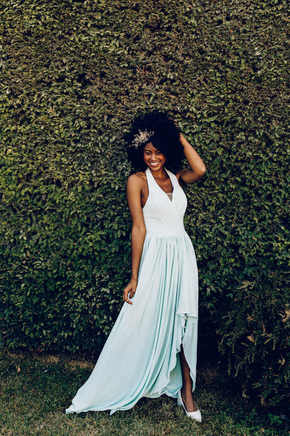 Halter Neck Bridesmaid Dress | Halter Neck Dress | Dare and Dazzle