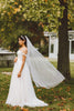 Off Shoulder Wedding Dress | Ada Wedding Dress | Dare and Dazzle